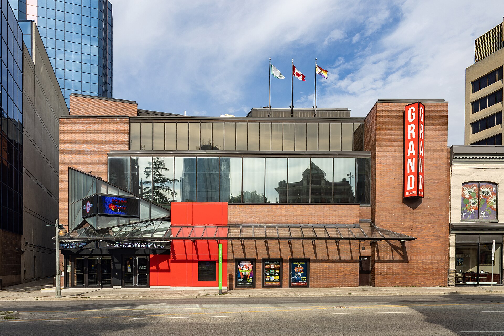 The Grand Theatre on Richmond Street, London, Ontario