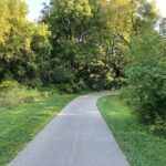 The Thames Valley Parkway multi-use path through the Baldwin Flats