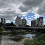 Downtown London, Ontario, seen across the Thames River