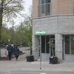 Corner of Wortley Road and Bruce Street in Wortley Village